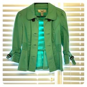 American Rag 3/4 sleeve casual blazer.